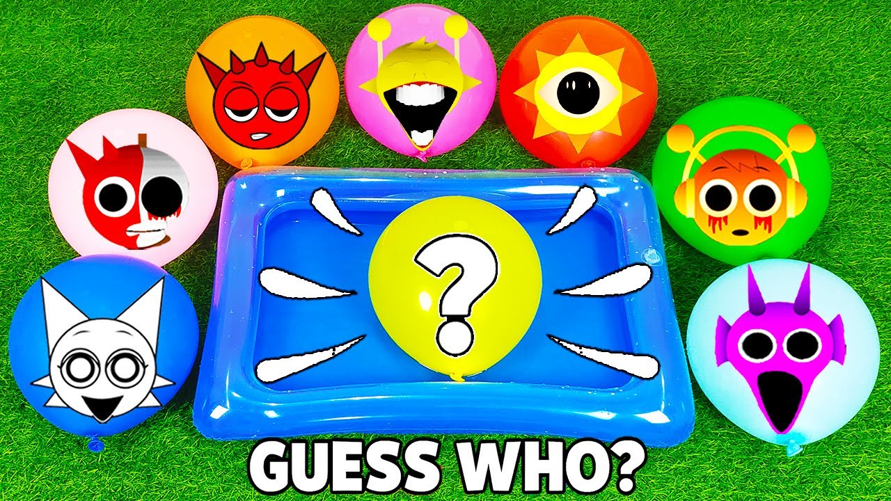 Sprunki Secret Balloons! 🎈 Let’s Pop Them All and Guess Which Surprise Character Appears! 💖✨