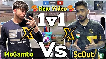 🇮🇳 Scout Vs Mogambo 1v1 Tdm Fight 🥵 || Scout Vs Mogambo Tdm 🤫 || Scout Vs Mogambo