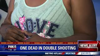 One dead in double shooting at Atlanta apartments