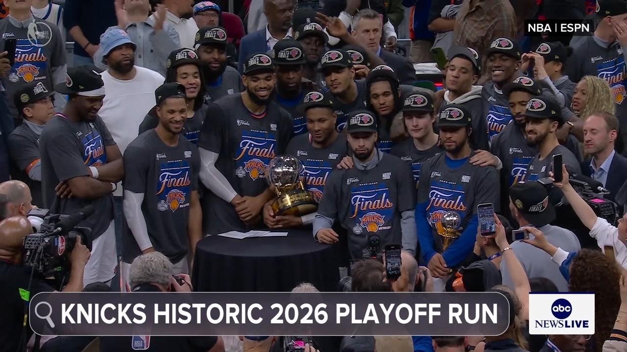 New York Knicks return to NBA finals for first time since 1999 - YouTube