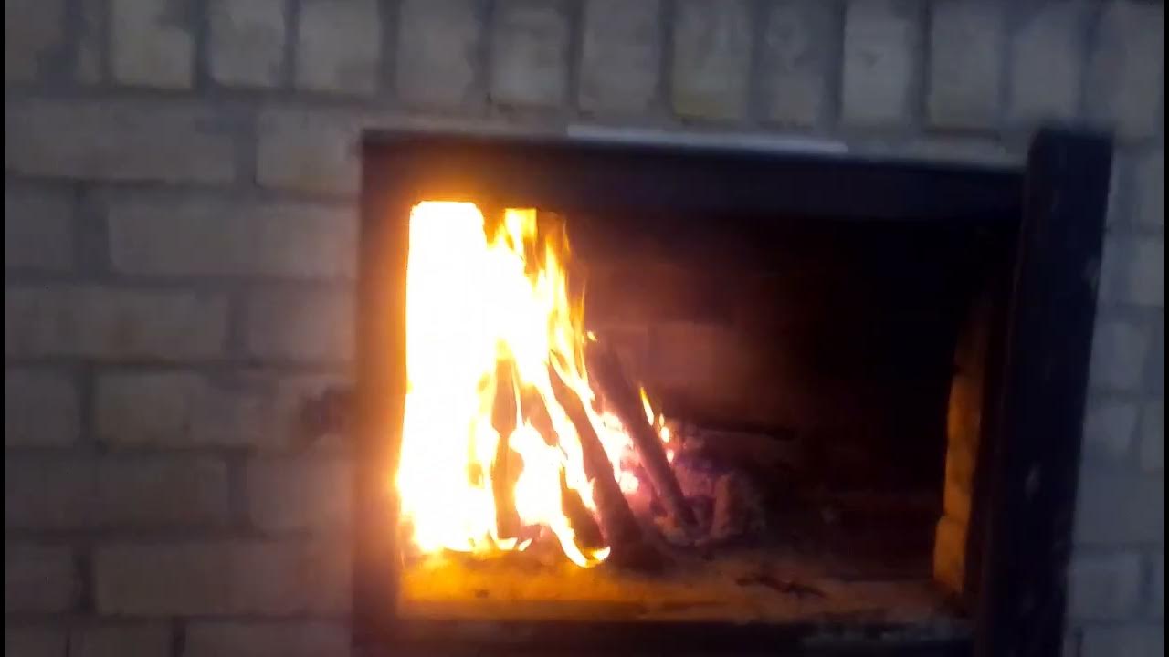 груба камин - YouTube