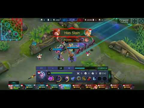 GAMEPLAY HERO MARTIS + BUILD 2X MANIAC DALAM 1 MATCH