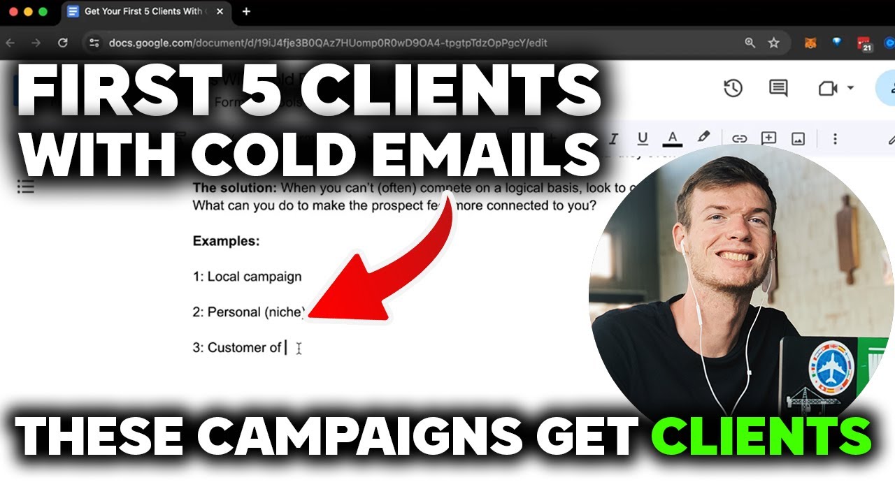 Get Your First 5 Clients With Cold Email - YouTube