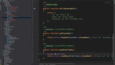Tutorial YII2 Advanced | 6. Working with database