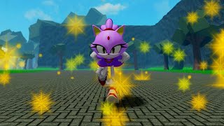 SONIC ADVENTURE SPEED *Blaze the Cat* Roblox screenshot 1
