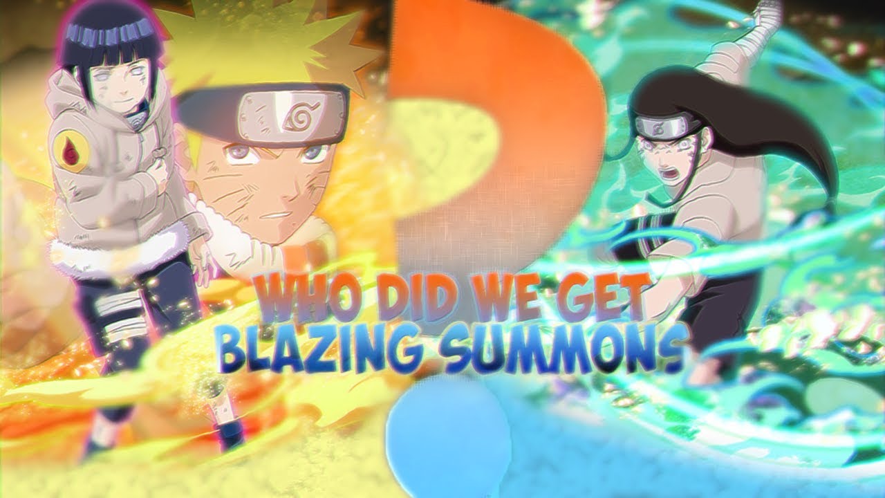 NEJI & HINATA BLAZING BASH SUMMONS !! WHO DID WE GET ? | Naruto Ultimate Ninja Blazing