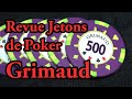 Revue jetons de poker grimaud