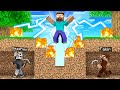 DEADPİES VS HEROBRİNE MANHUNT 😱 - Minecraft