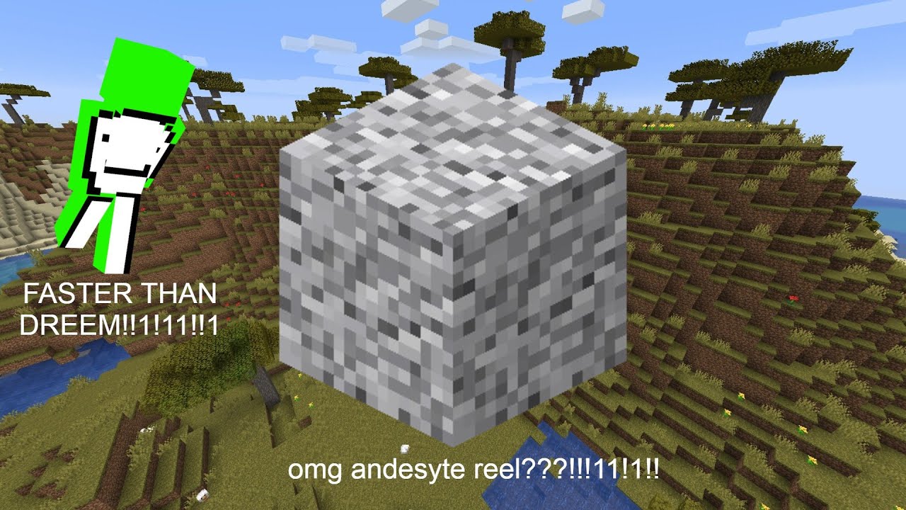 diorite speedrun! (FASTER THAN DREAM!)