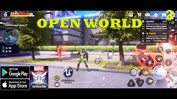 Marvel Future Revolution Android GAMEPLAY ULTRA SETTING ROG PHONE 5  Unreal Engine 4 PART 2  2021
