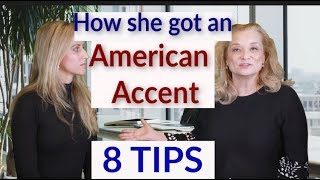 How she got an American Accent  8 TIPS