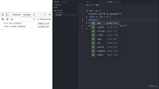If Statements - JS & ES6 (including ES7 & React) - Tutorial - 18 Profile