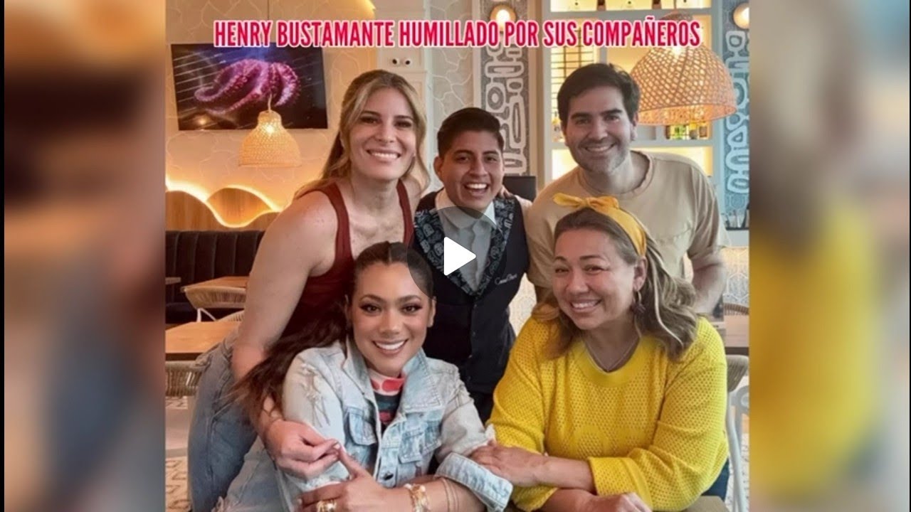Henry Bustamante Hum1llado por Dora West y Gaby Díaz🤬