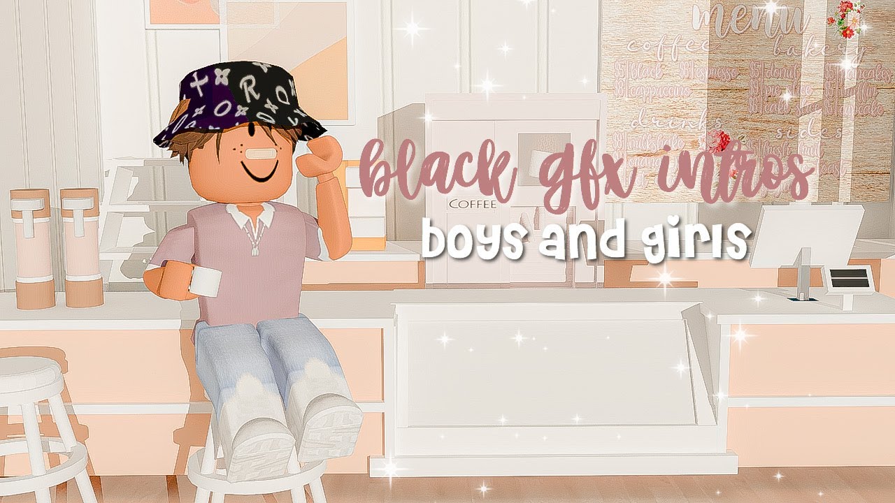 Free Black People Gfx Intros Boys Girls No Text Youtube - roblox gfx aesthetic black girl