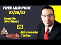 MLB Picks and Predictions - Seattle Mariners vs Minnesota Twins, 7/25/23 Free Best Bets & Odds