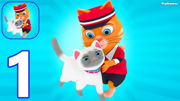 My Kitty Hotel - Gameplay Walkthrough Part 1 Idle Cat Hotel Manager (iOS, Android Gameplay)