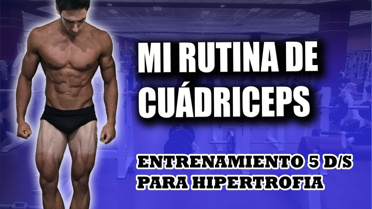 Rutina 5 dias gimnasio