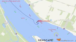 Cape Leonidas - 2017-01-17 - Elbe river