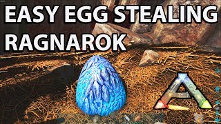 Stealing Wyvern Eggs Solo in Ragnarok the Easy Way: Ark Survival Evolved How to and Tips screenshot 4