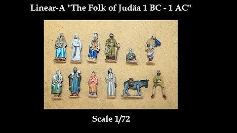 Linear-A "The Folk of Judäa 1 BC - 1 AC" Miniatures 1/72