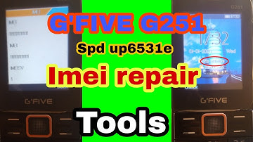 Gifive g251 IMEI change code G Five g251 Imie Repair tools without box all spd imei change tools