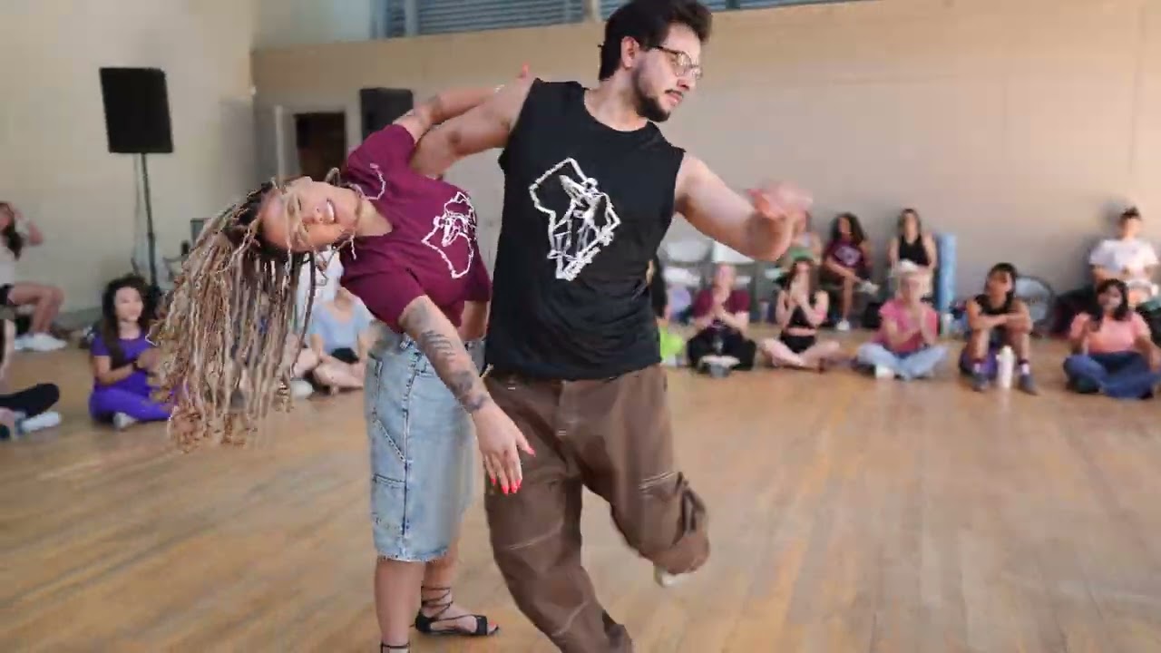 Lambada with Ariel & Letícia | District Zouk