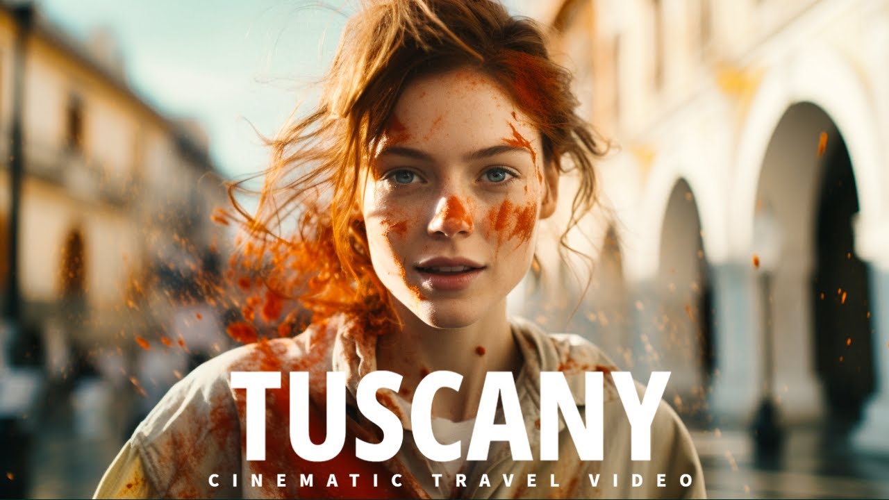 TUSCANY through ART | Cinematic Travel Video 4K
