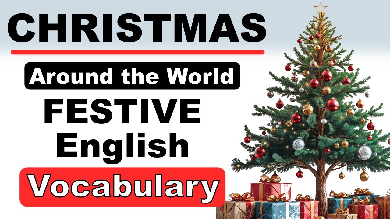 Christmas in English Speaking Countries | Traditions & Vocabulary | English Shadowing Practice