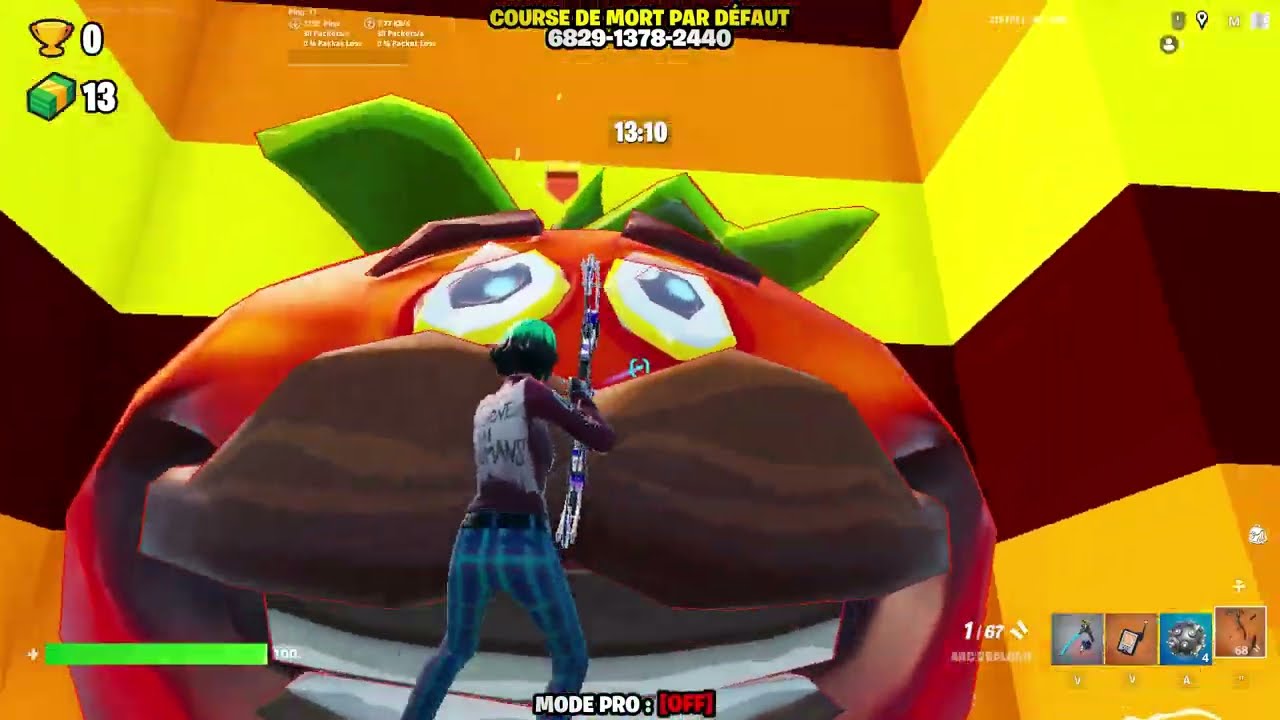 Fortnite JDuth 100 Level Default Deathrun 