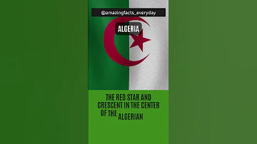 Fackt of the flag of Algeria ! #shorts  #Algeria 81