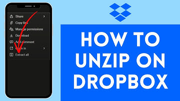 How to Unzip on Dropbox (2024) | Update Dropbox