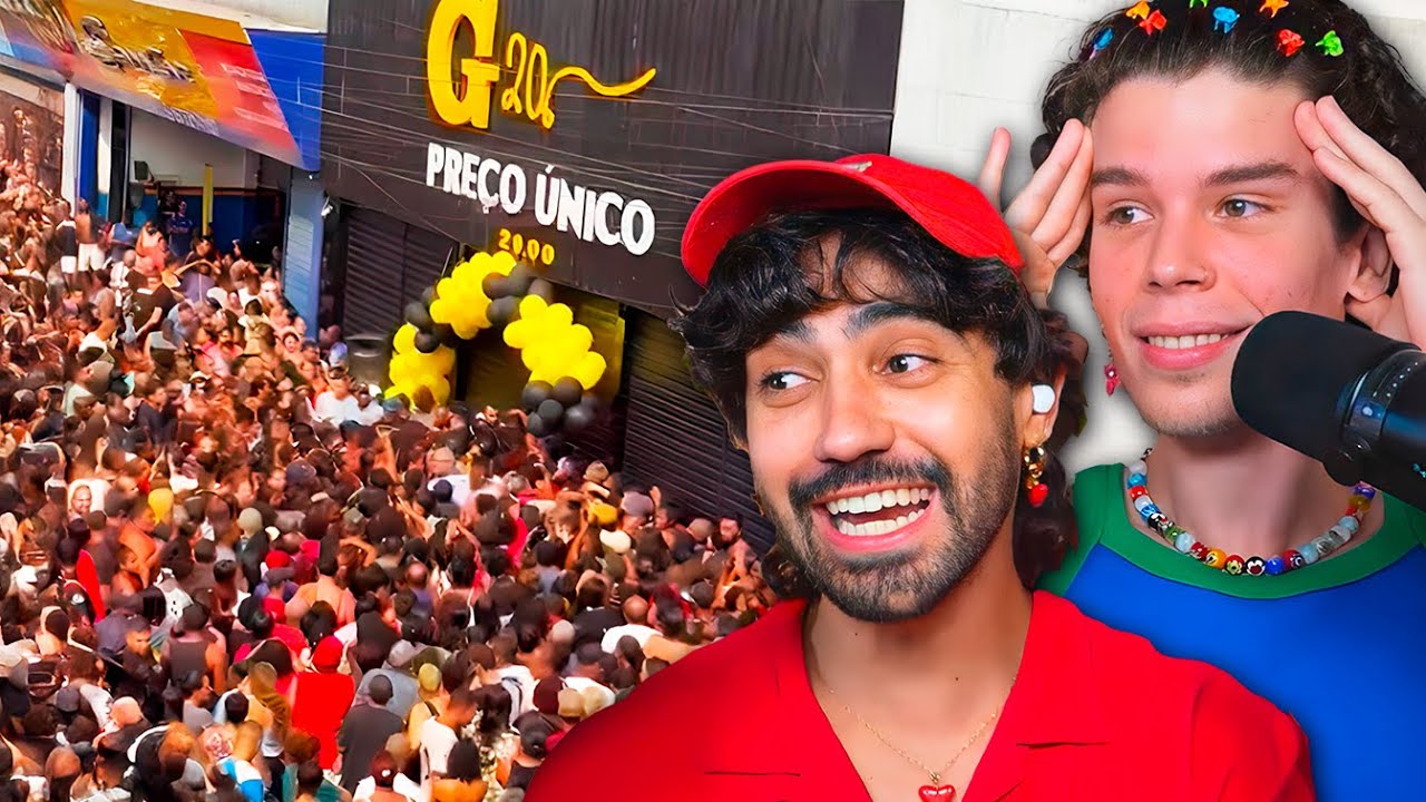 inauguração de loja acaba em revolta, polícia e baixaria: tudo a 20 reais