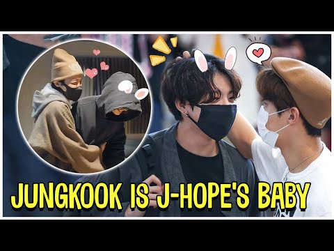 BTS Jungkook J-Hope'un Büyük Bebeği Oluyor | BTS Hopekook Anları