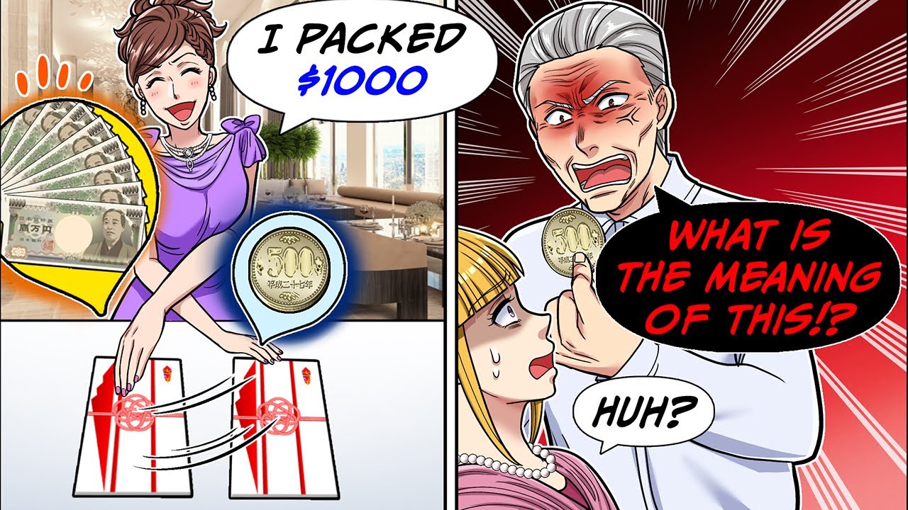 My sister-in-law took our wedding gift money and swapped it out...