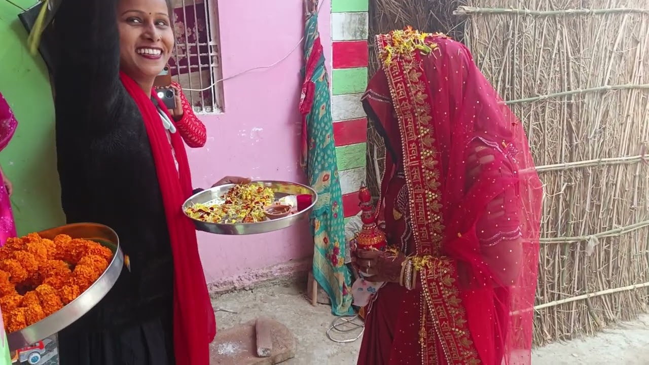 खुशबू रानी के पत्नी मोनिका जी ए गई अपने ससुरअल