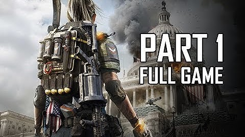 THE DIVISION 2 Walkthrough Part 1 - FULL GAME INTRO (Let