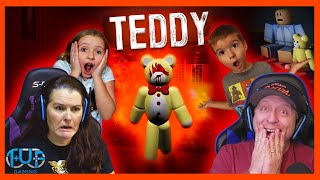 ROBLOX TEDDY Horror Game | Thumbs Up Family VS Evil Teddy (TUF Gaming)