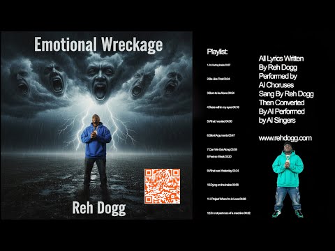 Emotional Wreckage- Lyrics Video Album - Reh Dogg (Dying On The Inside)