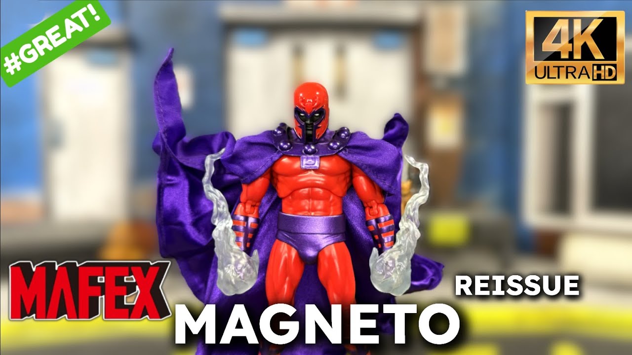 MAFEX Magneto REISSUE 1/12 action figure Unboxing REVIEW #mafex