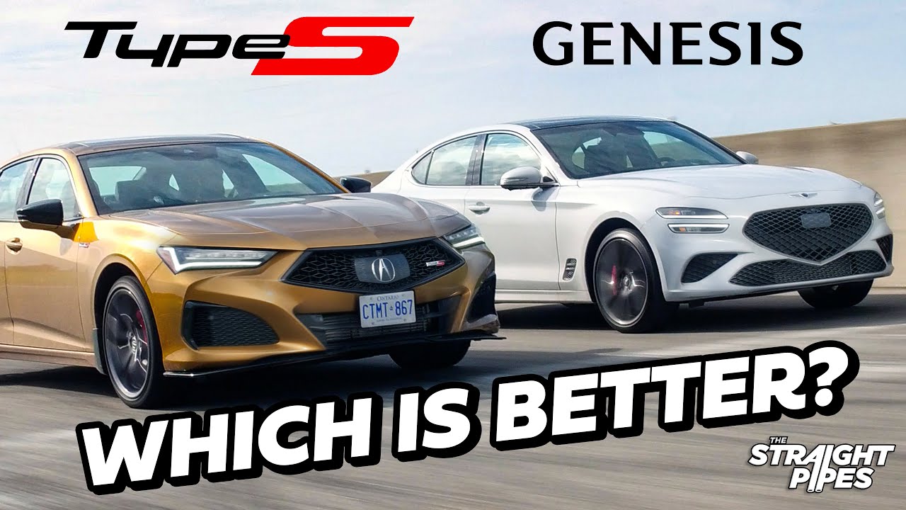 2022 Acura TLX Type S vs Genesis G70 3.3T Sport