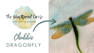 Chubbie Dragonfly (Glass & Resin Art Tutorial)