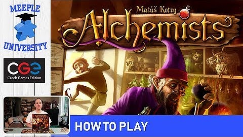 Alchemists Board Game - How to Play (CONCISE clear rules, drop the rulebook!)