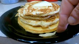 thick fluffy sourdough pancakes w/ dandelion syrup cast iron skillet #sourdough #pancake #dandelion by Sharp Ridge Homestead 27 views 1 month ago 6 minutes, 18 seconds