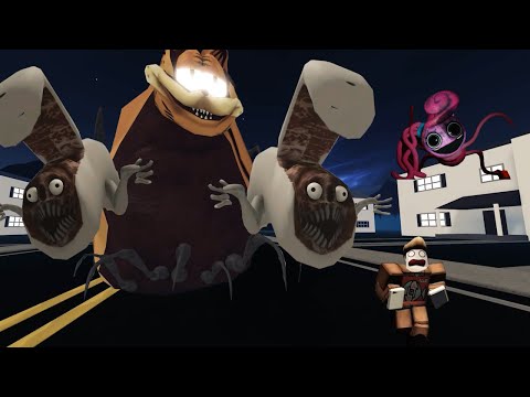SCPになった 人食いガーフィールド の怪物とマミーロングレッグスが怖すぎるホラーゲーム ロブロックス ROBLOX 