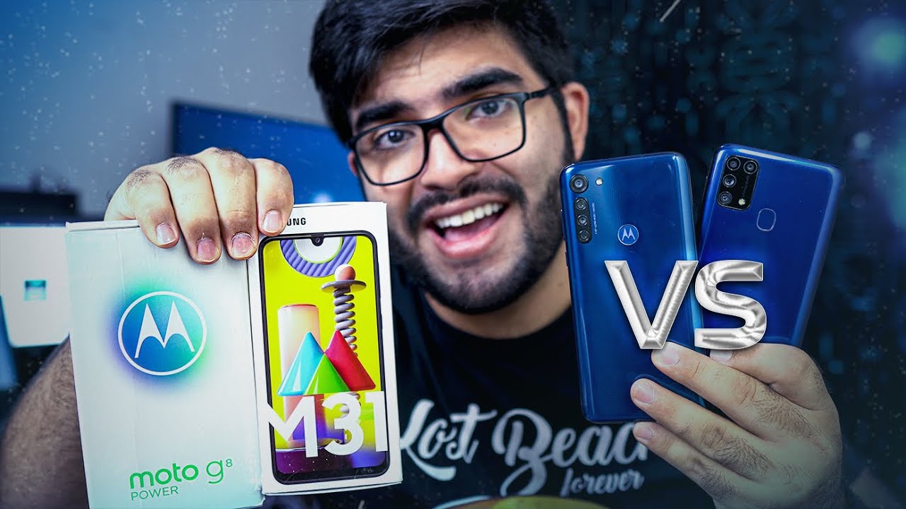 Galaxy M31 vs Moto G8 Power! Qual o Intermediário com a MELHOR BATERIA em 2020? COMPARATIVO!