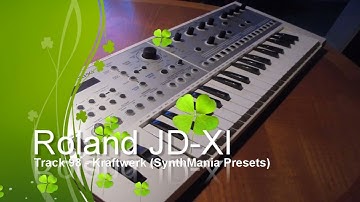 Roland JD-Xi - Track 98 - Kraftwerk (SynthMania Presets)