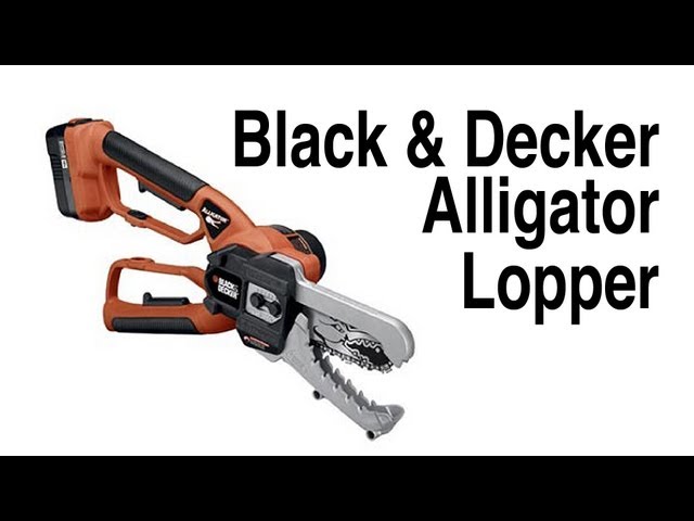 Black & Decker Cordless Alligator Lopper 
