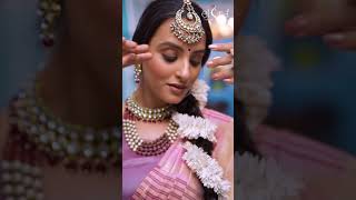 This Baby Pink Banarasi Saree Is A Whole Vibe Eloras Soft Silk Glam Drop