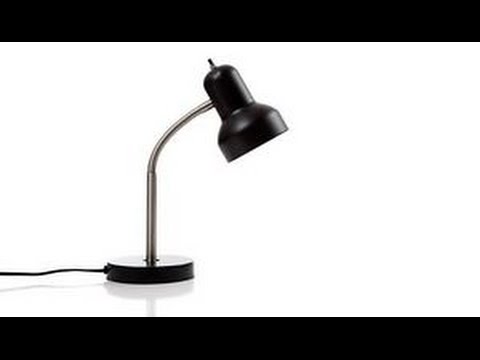 How To Turn On A Desk Lamp - YouTube
