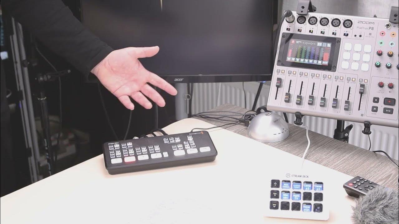 Blackmagic ATEM Mini In The Ultimate Teleprompter Setup Multi Input